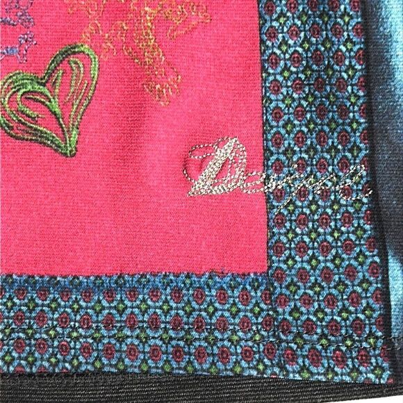 Desigual Patchwork Multicolor Front Sheath Cap Sleeve Fitted Mini Dress M - Picture 10 of 16